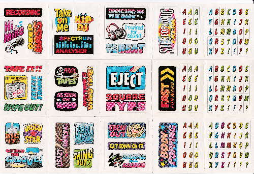 1988 Sugar Puffs Streetwise sticker kit reverse (1)