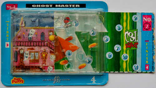 1994 Sugar Puffs Gamesmaster Maze Game - insert