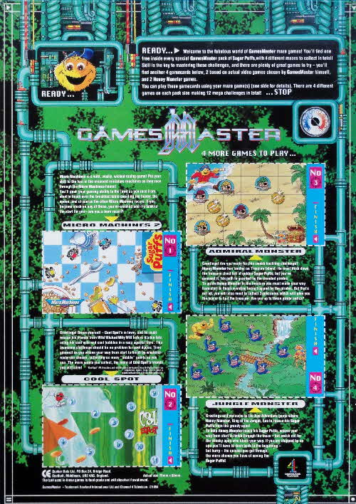 1994 Sugar Puffs Gamesmaster Maze Game (3)