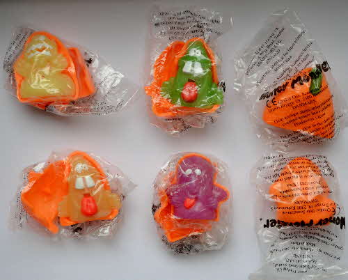 1998 Sugar Puffs Glo Ghosts - orange