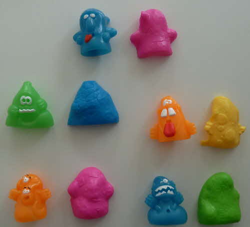 1998 Sugar Puffs Glo Ghosts with shell