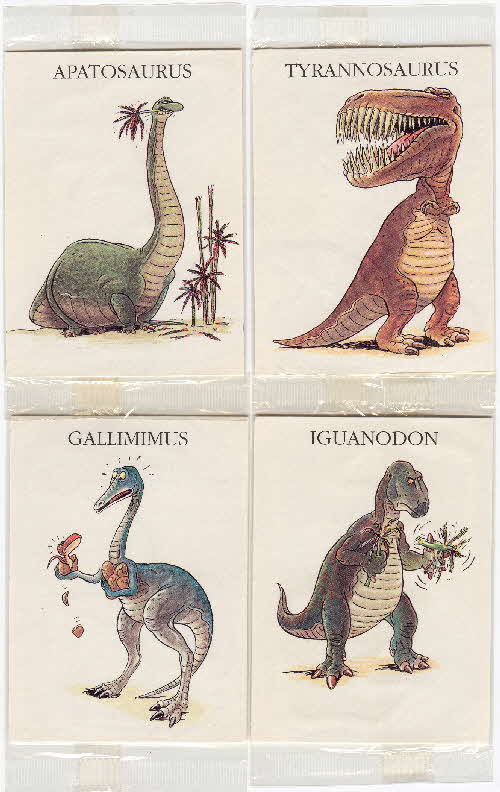 1992 Sugar Puffs Dinosaur Footprints