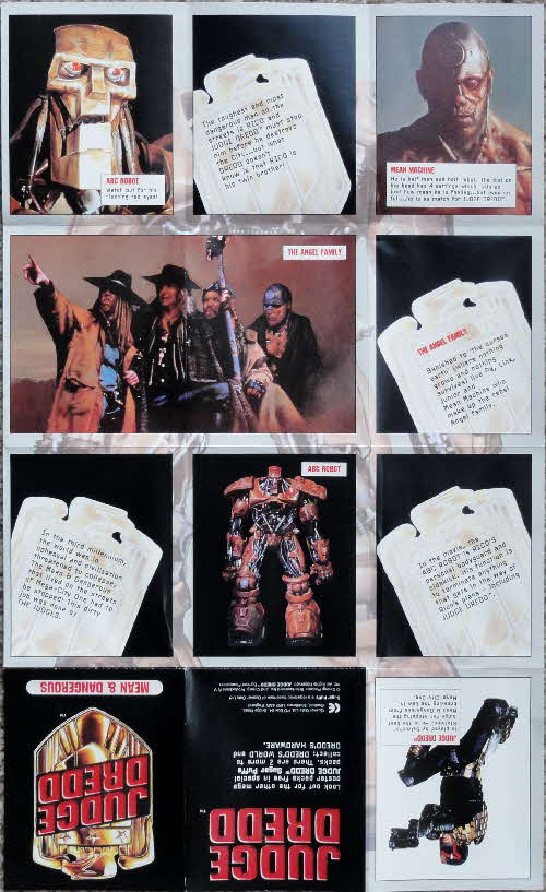 1995 Sugar Puffs Judge Dredd Poster Mean & Dangerous (2)