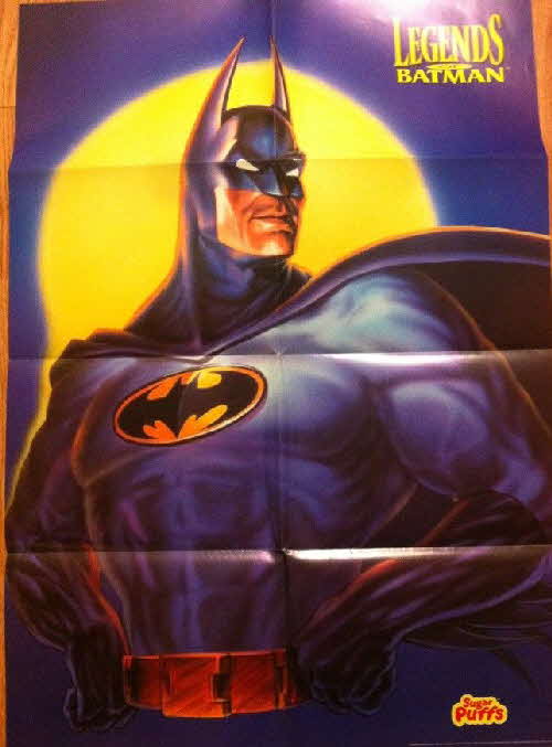 1995 Sugar Puffs Legends of Batman Cards Poster