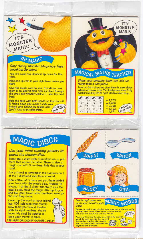 1991 Sugar Puffs Monster Magic 2