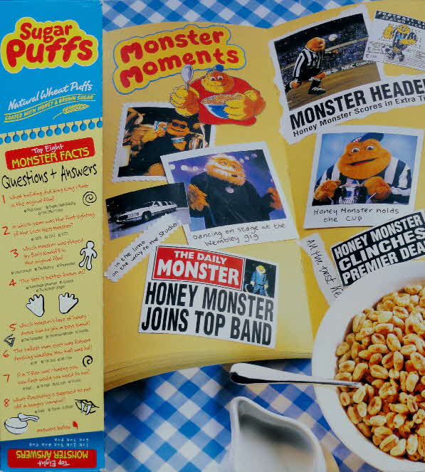 2000 Sugar Puffs Monster Moments new