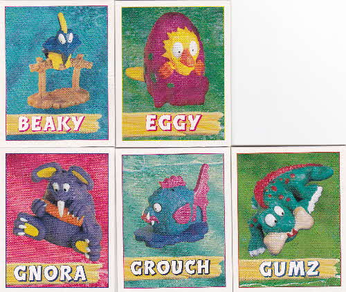 1997 Sugar Puffs Prehistoric Pets cards front