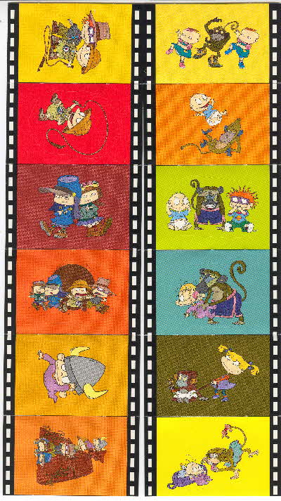1999 Sugar Puffs Rugrats Movie Stickers 2
