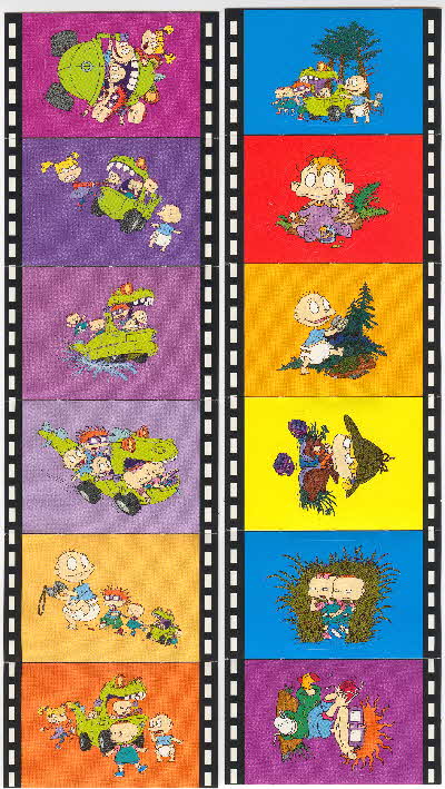 1999 Sugar Puffs Rugrats Movie Stickers 3