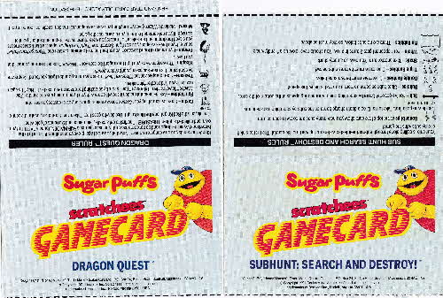 1991 Sugar Puffs Scratchees Game cards open 2 (1)
