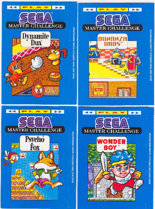 1993 Sugar Puffs Sega Challenge 1