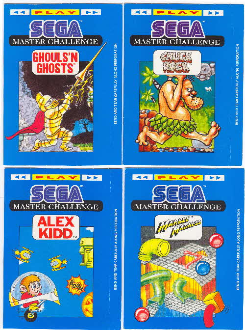 1993 Sugar Puffs Sega Challenge 2