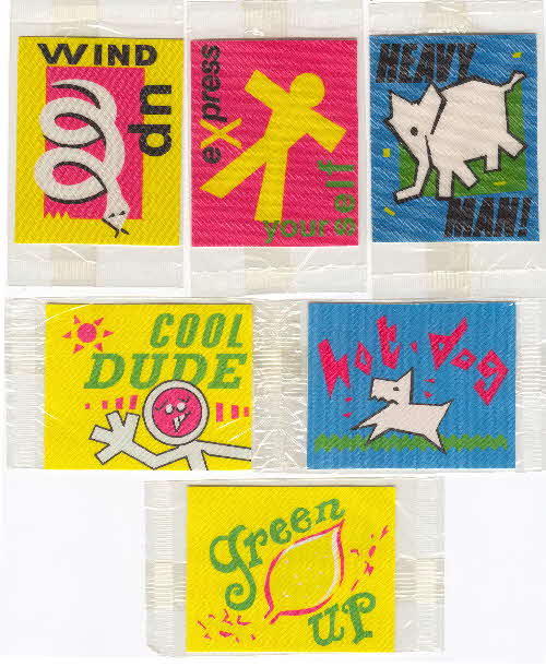 1993 Sugar Puffs Sun Changing Stickers