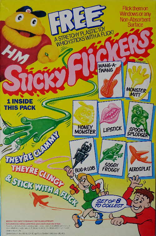 1991 Sugar Puffs Sticky Flickers