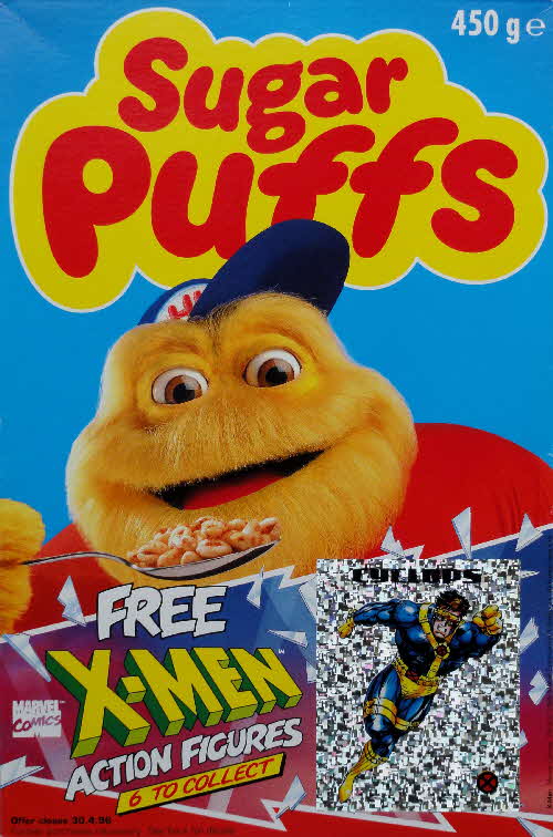 1995 Sugar Puffs X Men Stickers - Cyclops