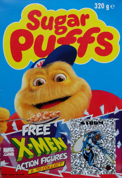1995 Sugar Puffs X Men Stickers - Storm