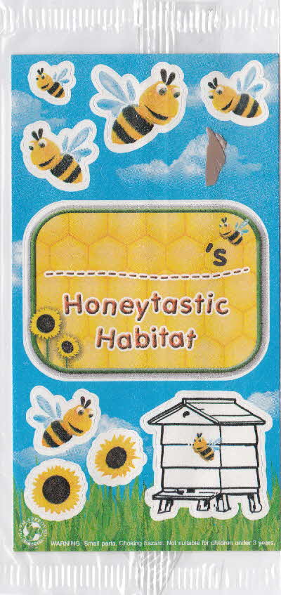 2007 Sugar Puffs Bee Happy Plant Kit - sticker kit