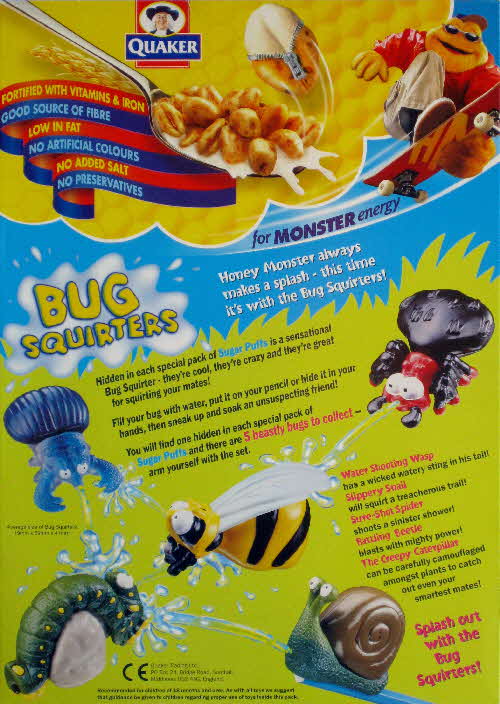 2000 Sugar Puffs Bug Squirters