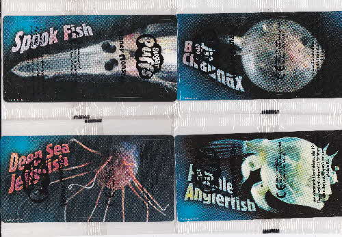 2004 Sugar Puffs Deep Zone Sticker Cards front