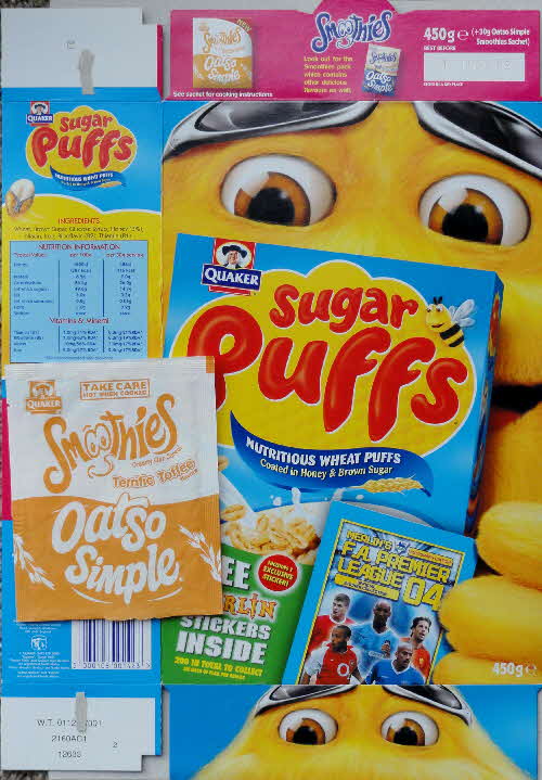 2004 Sugar Puffs Free Oatso Simple pack