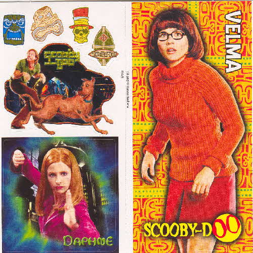 2002 Sugar Puffs Scooby Doo stickers 3