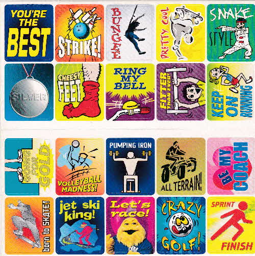 2002 Sugar Puffs Sporting Stickers 4