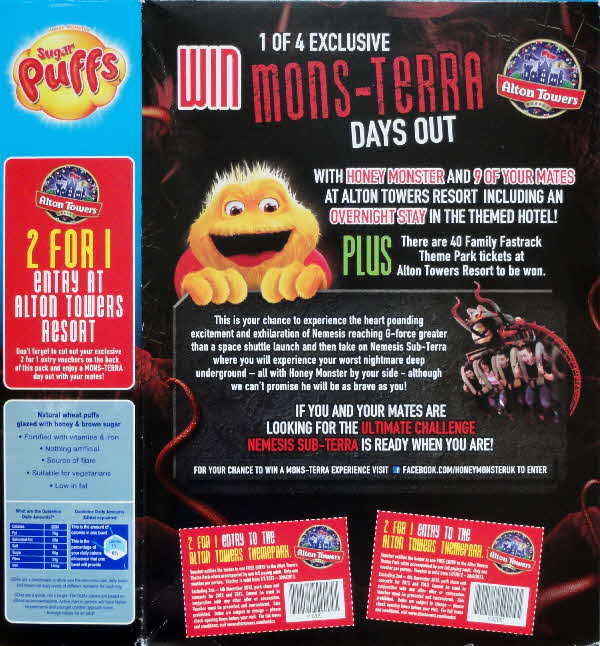 2012 Sugar Puffs Mons-Terra Day Outs
