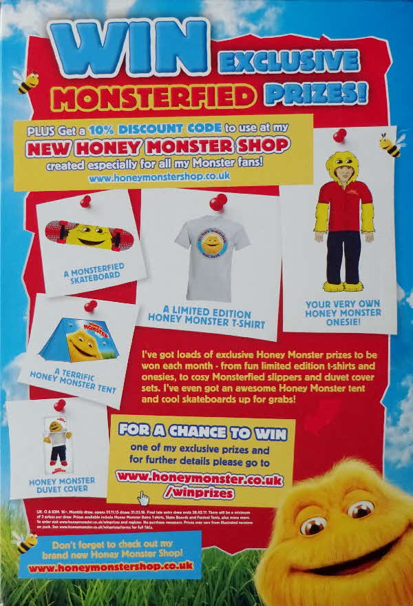2015 Sugar Puffs Monsterfied Prizes