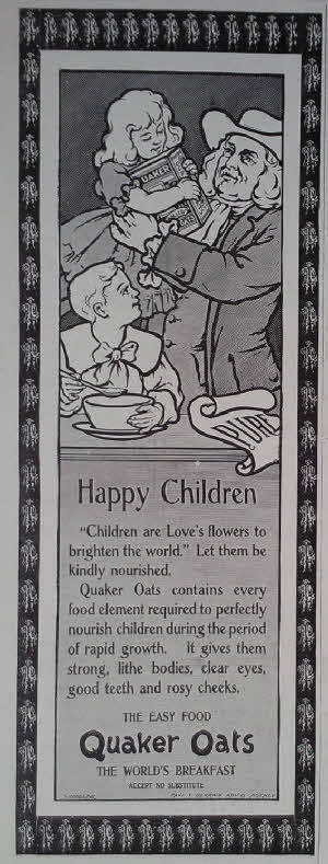 1898 Quaker Oats Advert1