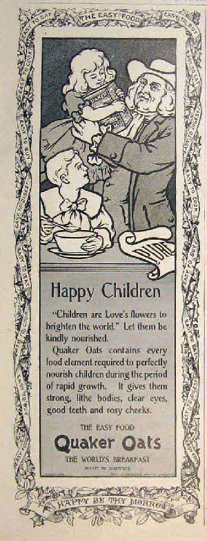 1898 Quaker Oats Advert2