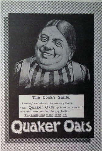 1903 Quaker Oats Famous Smiles Advert