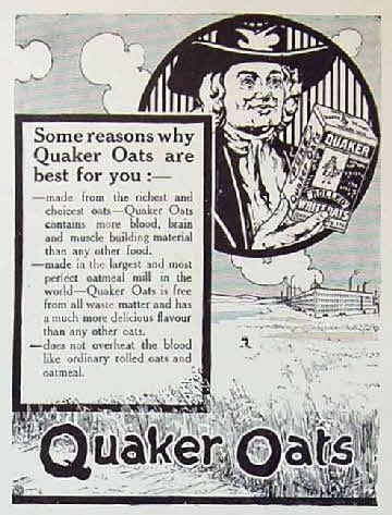1910 Quaker Oats Advert1