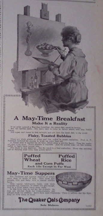 1917 Quaker Oats Advert