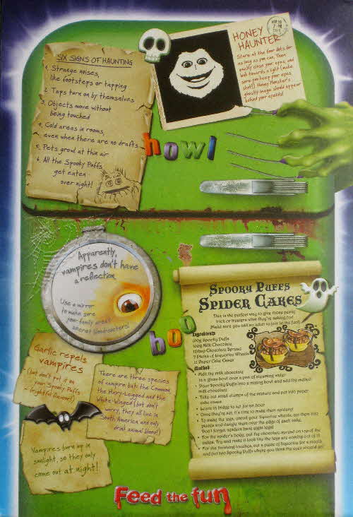 2010 Spooky Puffs Limited Edition Feed the Fun
