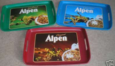1995 Alpen Special Edition Breakfast Trays (betr)