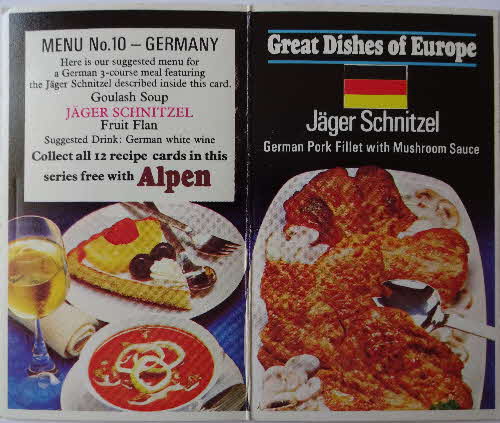 1975 Alpen Great dishes of Europe No 10 (1)
