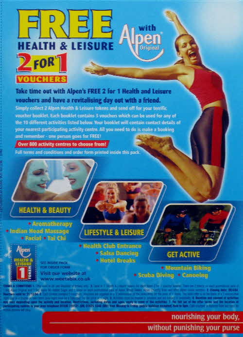 2002 Alpen 2 for 1 Health & Leisure
