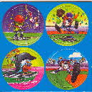 1995 Chex Pogs Milk Caps series 2 3