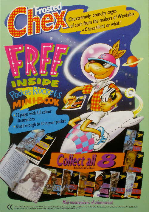 1995 Chex Pocket Rocket Mini Books  (1)