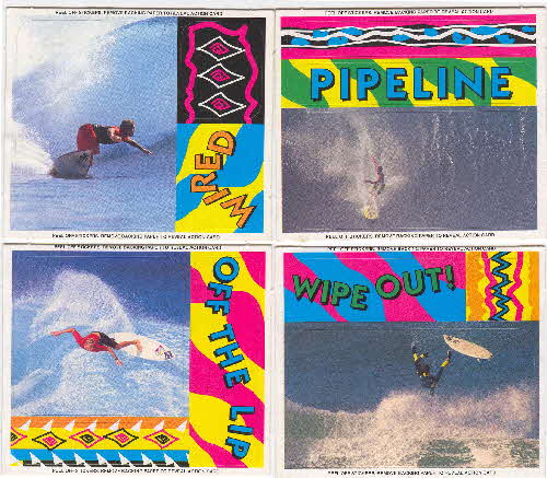 1995 Chex Surfing Stickers 1