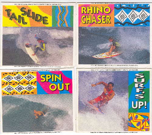 1995 Chex Surfing Stickers 2