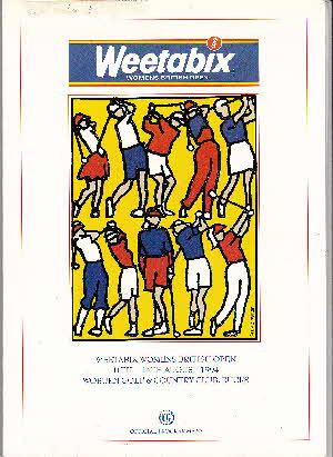 1994 Weetabix Open Golf programme