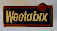 Weetabix pin badge