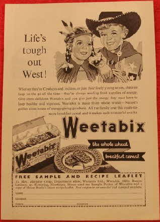 1955 Weetabix Free Sample & Leaflet (betr)