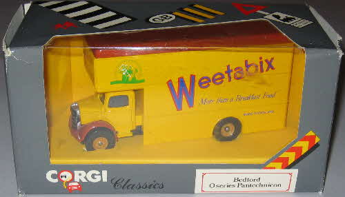 Corgi Weetabix Special Edition Van & Lorry Vehicles Collection in Original Boxes 