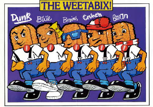 1980s Weetabix Neet Weet Gang A3 poster