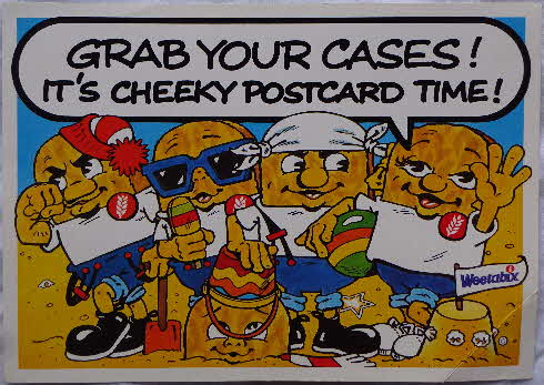 1983 Weetabix Weetagang Catering Pack Postcard Advert A4 (1)