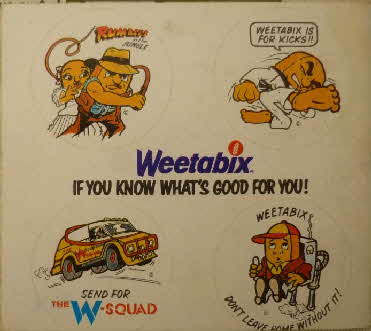 1987 Weetabix Buster Comic Stickers (1)