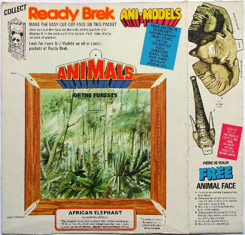 1970s Ready Brek Animodels - Elephant