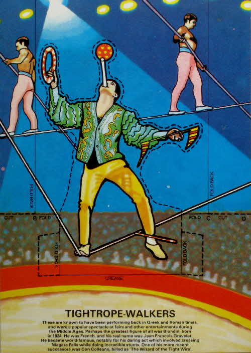1970s Ready Brek Circus Tightrope Walker